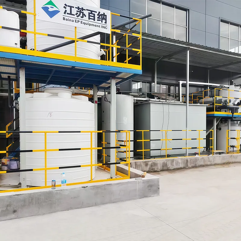 Electrochemical Industrial Wastewater Treatment System